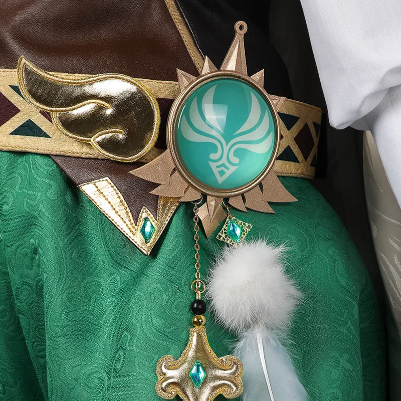 Cosplay Genshin Venti Impact Windy Lovely Uniform Costume Party For ddmysmile Women Outfit Genshin Impact Venti Wig Shoes Full Set Smile