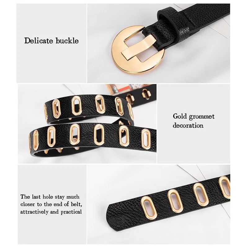 Maikun new Glengol with adjustable holes Glengol punk strap with alloy buckle PU leather strap X2412091