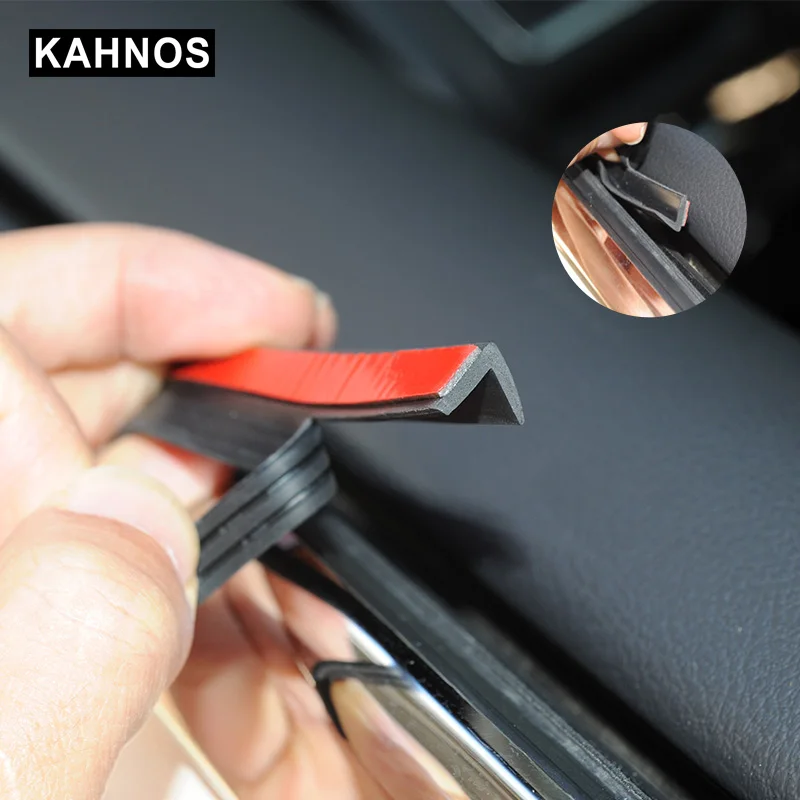 8.5mm Car Window Sealant weatherstrip V Type Car Door Window Rubber Door Strip Auto Rubber Seals For Car
