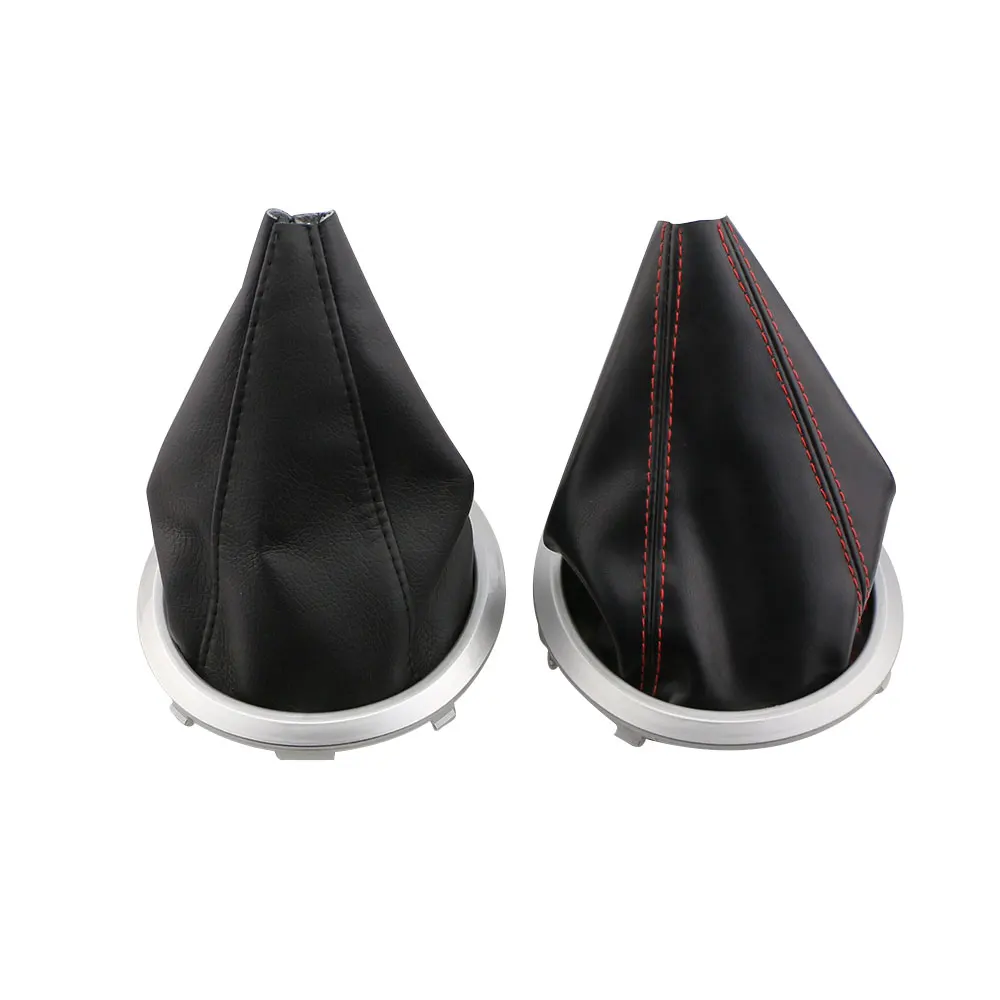 Car Gear Shift Knob Gaiter Boot Cover PU Leather Collar for Suzuki 2025 Swift SX4 Alto MT 2005 new - 2016 Auto Accessories