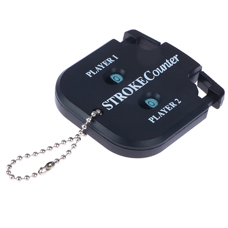 Mini ddmysmile Golf 1Pc Handy Shot Count Stroke Putt Score Counter Two Digits Scoring Keeper With Key Chain Golf Training Aids Smile