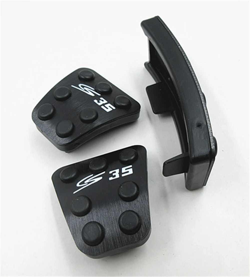 TTCR-II Car Accessory Accelerator Gas Brake Footrest Modified Pedal Pad for Changan CS35 AT/MT Decorate Protector Sticker Cover