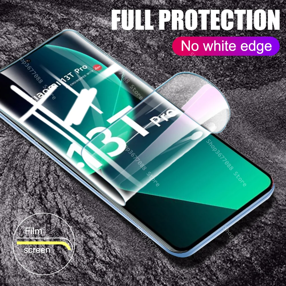 3-in-1 For Xiaomi 13T Pro 5G Front Back Hydrogel Film Camera Glass Xiaomi13T Mi 13TPro 13 T Mi13T 2023 Soft HD Screen Protector
