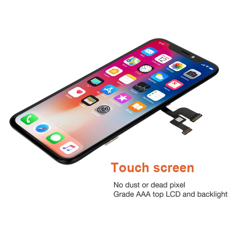 OEM LCD For ddmysmile Original Iphone 5 SE 6 7 8 6S Plus Display For Iphone X XR XS 11 Pro Max Screen Replacement Touch Digitizer Assembly Smile