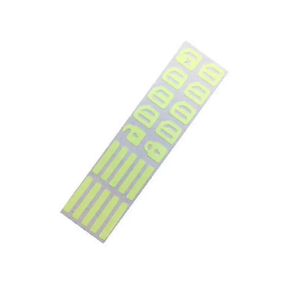 Car Interior Accessories Practical Durable Fluorescent Luminous Sticker Car Accessories Car Window Lift Switch Sticker