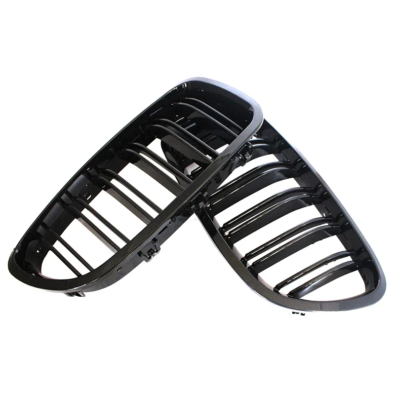 Front Bumper Kidney Grill Dual Slats Racing Grill For BMW 5 Series F10 F11 520i 528i 535i 530i 550i 2010-2017 Replacement Part
