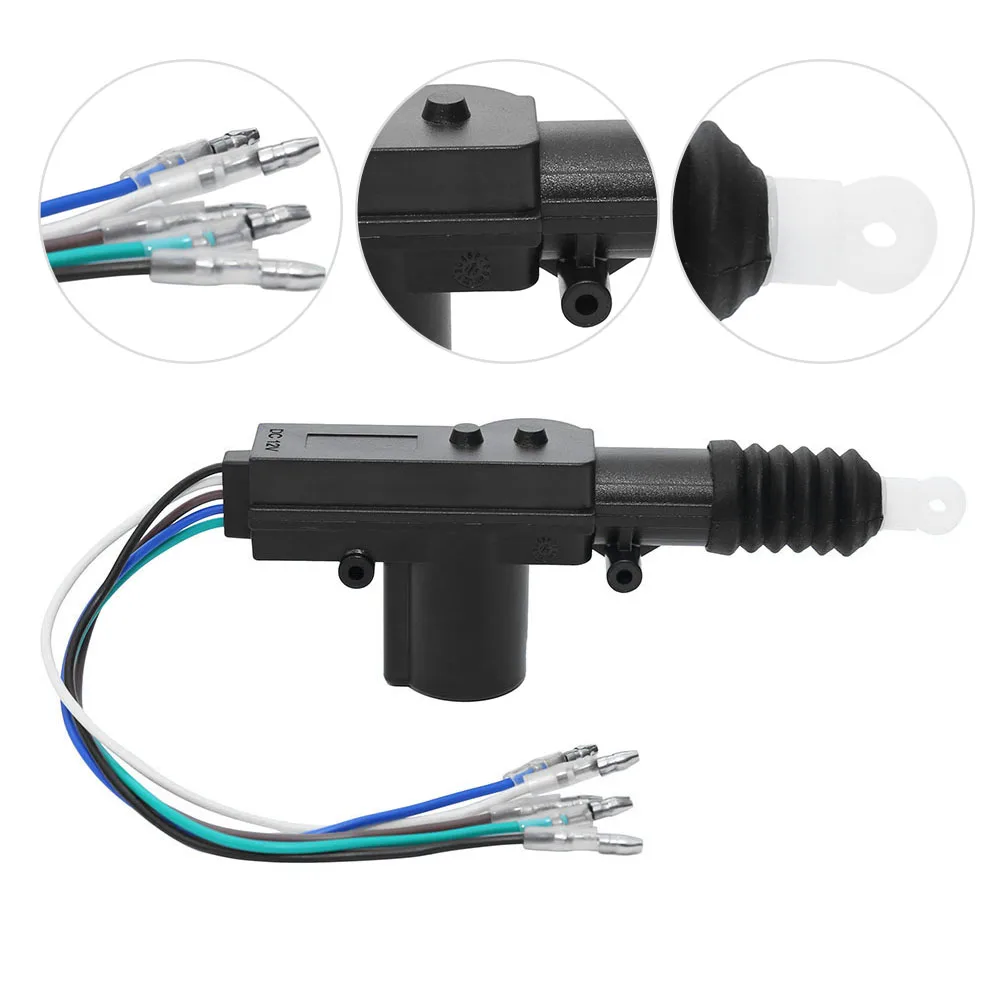 System 12V Car Locking Actuator Single Gun Type Central Door Lock Motor Kit smile