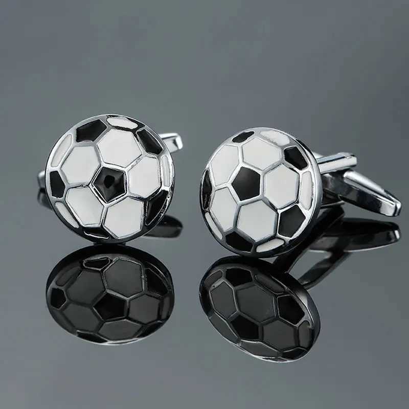 Factory direct sales wholesale French shirt cuffs cufflinks mens fashion brand double leather W241109