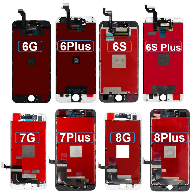 OEM LCD For ddmysmile Original Iphone 5 SE 6 7 8 6S Plus Display For Iphone X XR XS 11 Pro Max Screen Replacement Touch Digitizer Assembly Smile