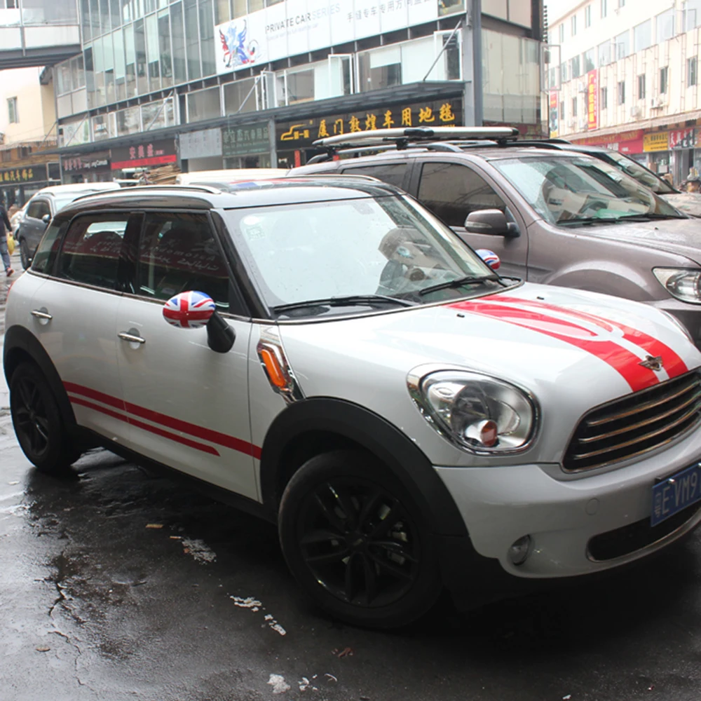 Hood Engine Trunk Car Rear Stickers For Mini Cooper Countryman R60 2011-2015 Graphics Vinyl Decor Decal Auto Tuning Accessories smile