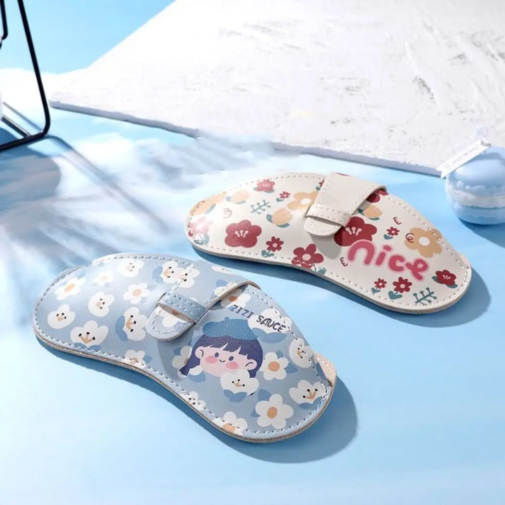 Creative Anti Pressure PU Leather Printed Glasses Bag Protective Cover Storage Bag Glasses Case Spectacle Case
