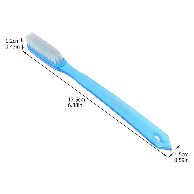 6 Pcs 2025 Traveling Adult Adults Cleaning Manual Toothbrushes Super new Hard Toothbrushes Adult Teeth Stain Cleaning (Random Color)