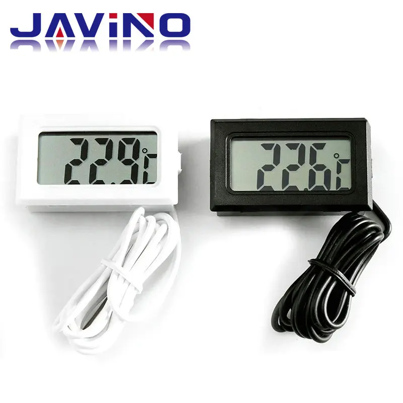 Digital Indoor ddmysmile Mini LCD Convenient Temperature Sensor Meter Thermometer Gauge Smile