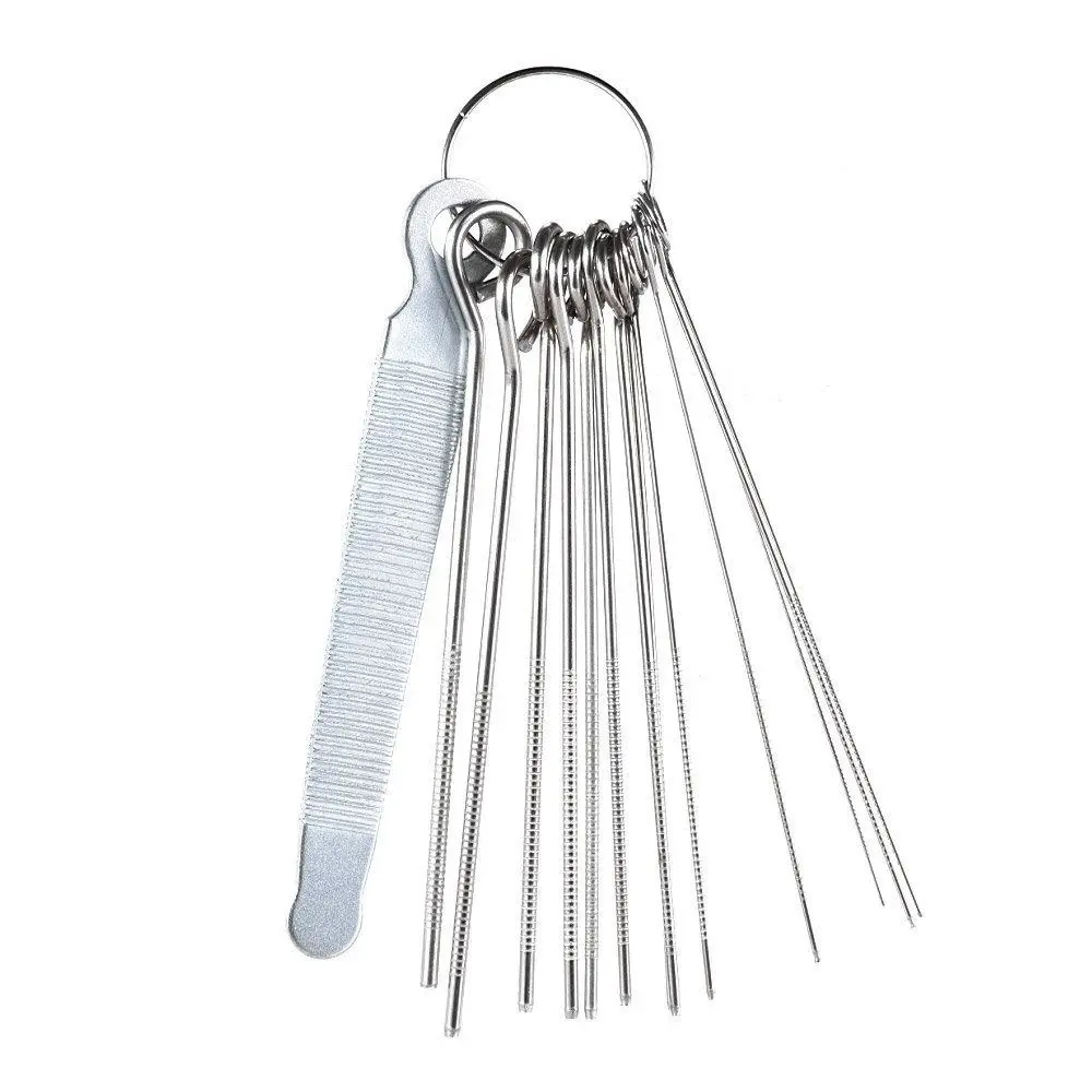 Nut 1Set Professional Guitar Slotting File Kit DIY Slot Filing Set Music Accessories Guitar Repair Tool Guitar Nut Slotting File smile