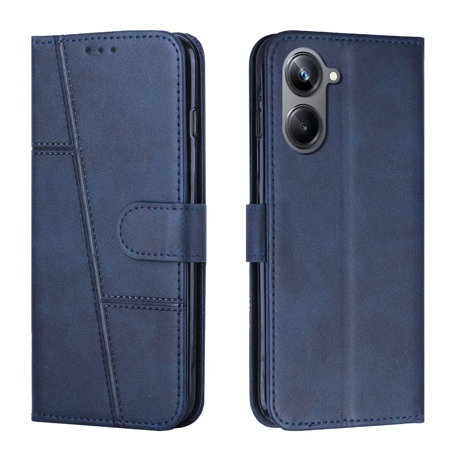 Realme10 4G Realme 10 Pro Flip Case Leather Wallet Retro Book Holder Cover On REALME 10 PRO PLUS 11 9 8 C30 C31 C35 C55 C53 Bags smile