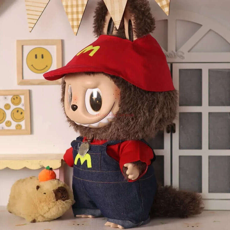 Zimomo Enamel Doll Large 58cm Labubu Celebrity Style Set Rich Miss Clothing Birthday Gifts 2047