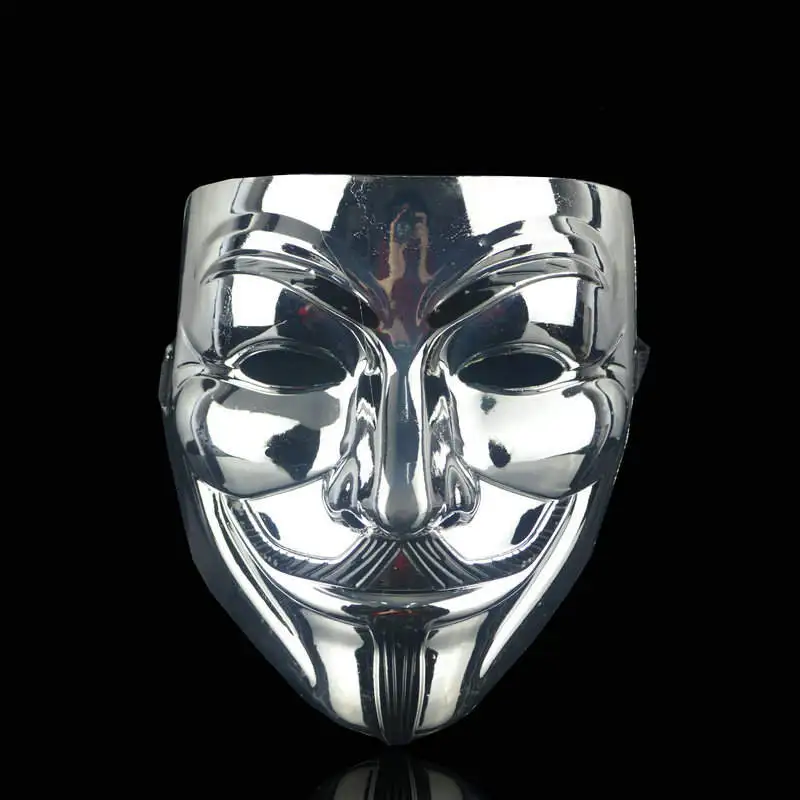 Christmas Movie Halloween Party Cosplay V for Vendetta Hacker Mask Anonymous Guy Fawkes Gift Adult Kids Film Theme Mask Joker smile