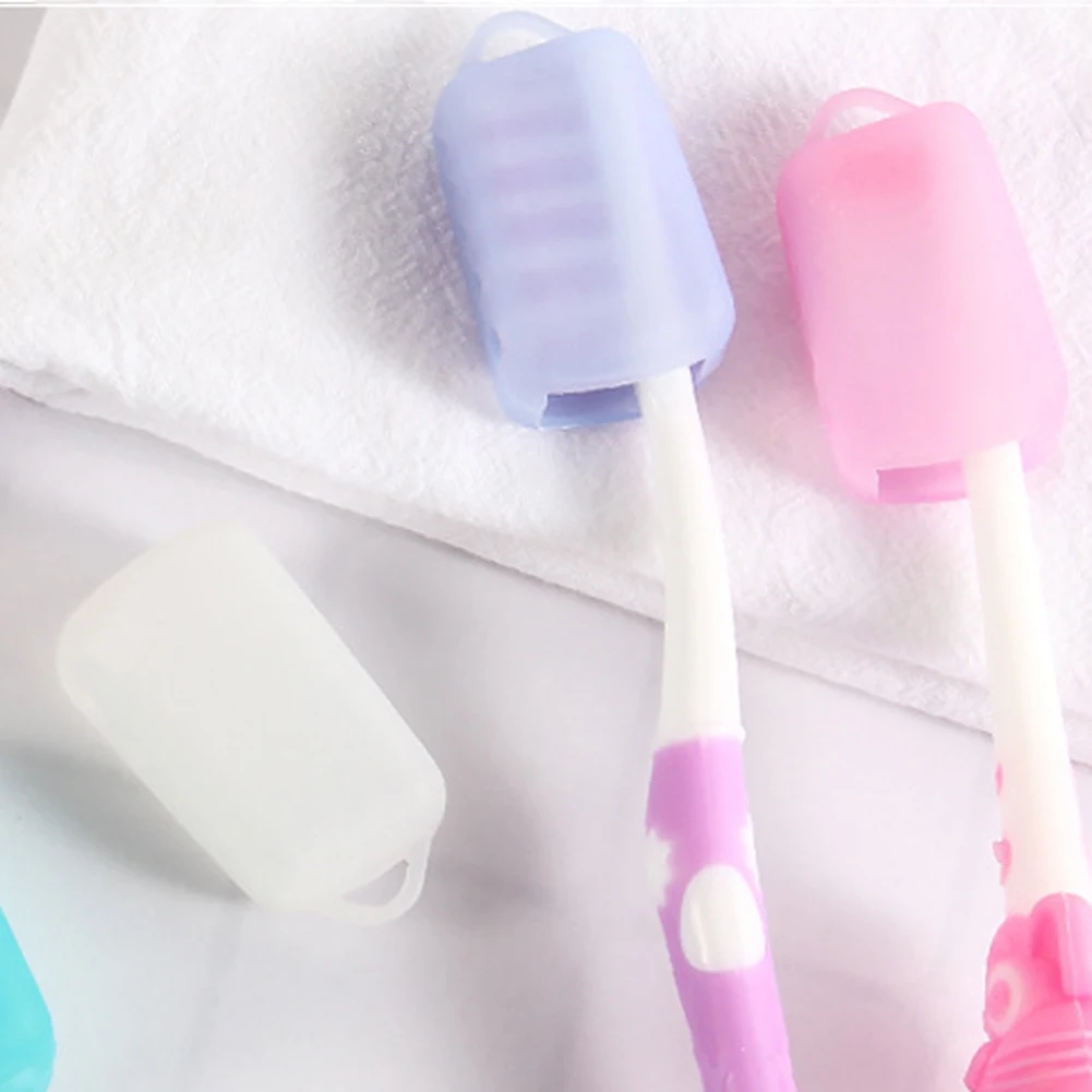 f Toothbrush Covers Portable pcs Caps Case Silicone Electric Head Cover Food Material Bathroom Accessories