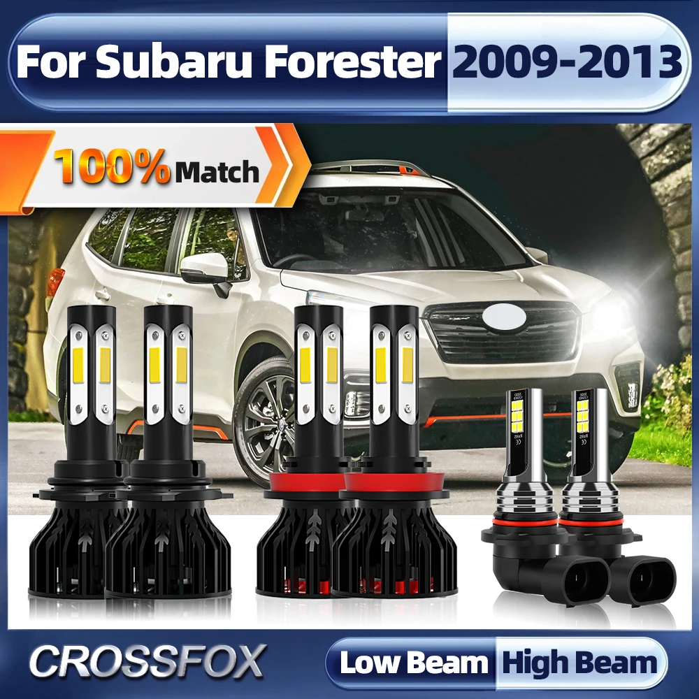 LED Headlight Bulbs H11 9005 HB3 Auto Lamp 360W 60000LM 9006 HB4 Car Fog Lights 12V For new Subaru Forester 2009 2025 2010 2011 2012 2013