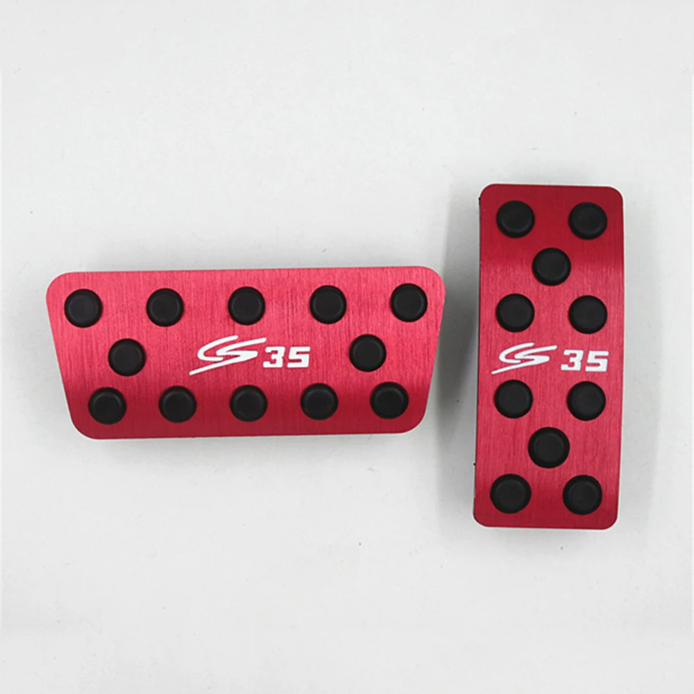 TTCR-II Car Accessory Accelerator Gas Brake Footrest Modified Pedal Pad for Changan CS35 AT/MT Decorate Protector Sticker Cover