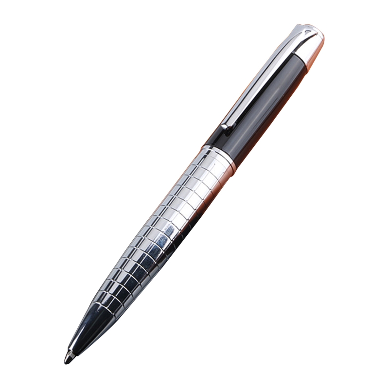 QX2B Luxury Retractable Ballpoint Pen Signature Black Ink Pen 1.0mm Point for Men Women Professional Executive Office Present
