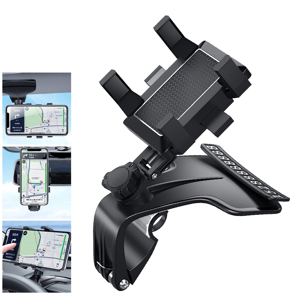 Dashboard Car Phone Holder Stand Car phone Support Clip Accessories For Alfa Romeo Giulia Stelvio Giulietta 156 159 Brera Mito
