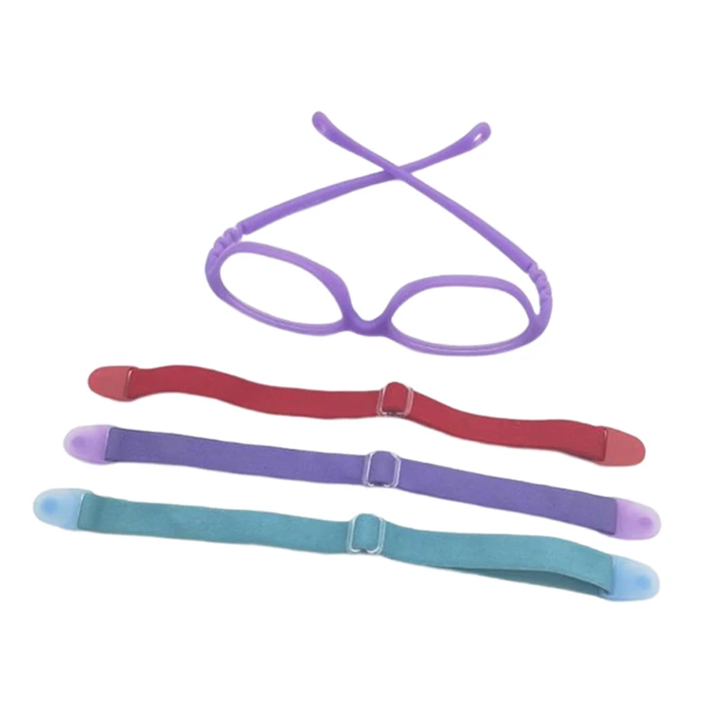 Kids Anti Slip Glasses Chain Adjustable Elastic Cord Holder Sport Lanyard Strap String Child Eyeglasses Rope Face Mask Extender