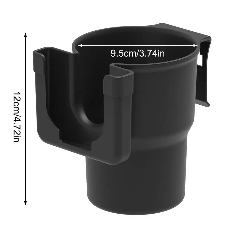 Car Cup Holder Phone Holder 2 In 1 Mount Multifunctional Auto Cup Holder Expander For Beverage Phone Coffee Bottles