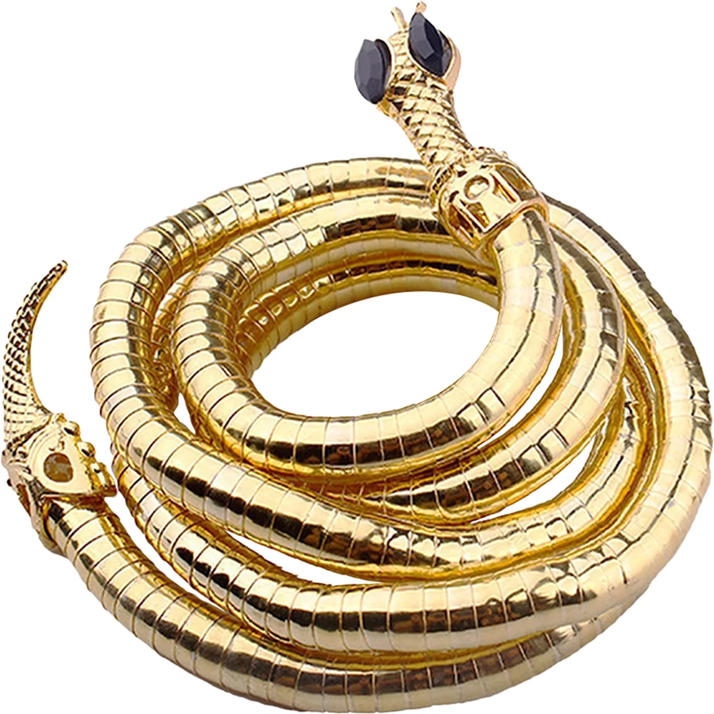 Bracelet Accessory Snake Womengle Punk Jewelry Aesthetic Minimalist Cuff Choker Necklace Wrap Egyptian Costume Arm smile