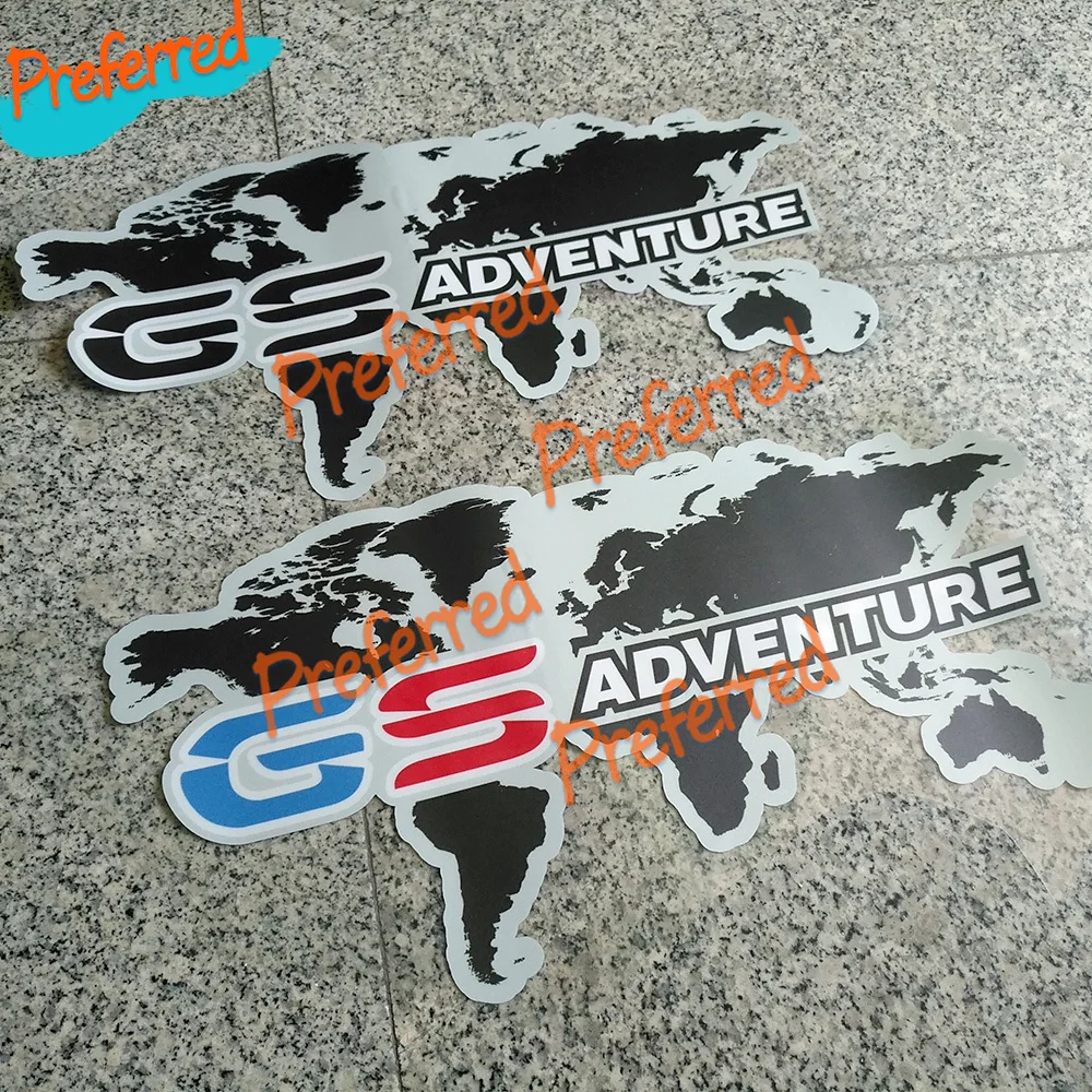 Hot F850 R1200 GS R1250 Motorcycle Sticker Adventure Decal Side Case Box Stickers for R1200gs R1250gs F800gs F850gs R1150gs GSA