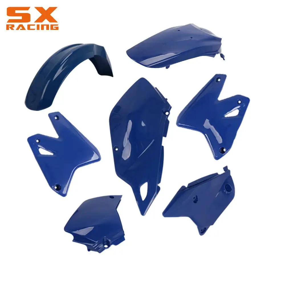 Motorcycle Fairings Plastics Front Rear Fender Body Mudguard Kit Side Cover Set For SUZUKI DRZ400 DRZ 400