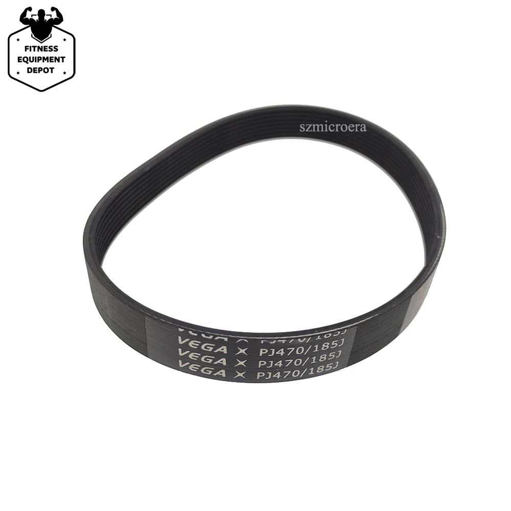 VEGA V-Belt PJ470 185J 3/4/5/6/7/8/9 Ribs Treadmill Motor Belt Rubber Multi Groove Belt Drive Belt