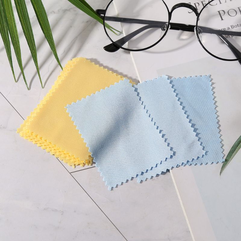 2026 New 100 Pcs/Pack Glasses Cloth Lens Cleaner Dust Remover Portable Wipes Non-Woven Fa Drop Shipping Free Shipping