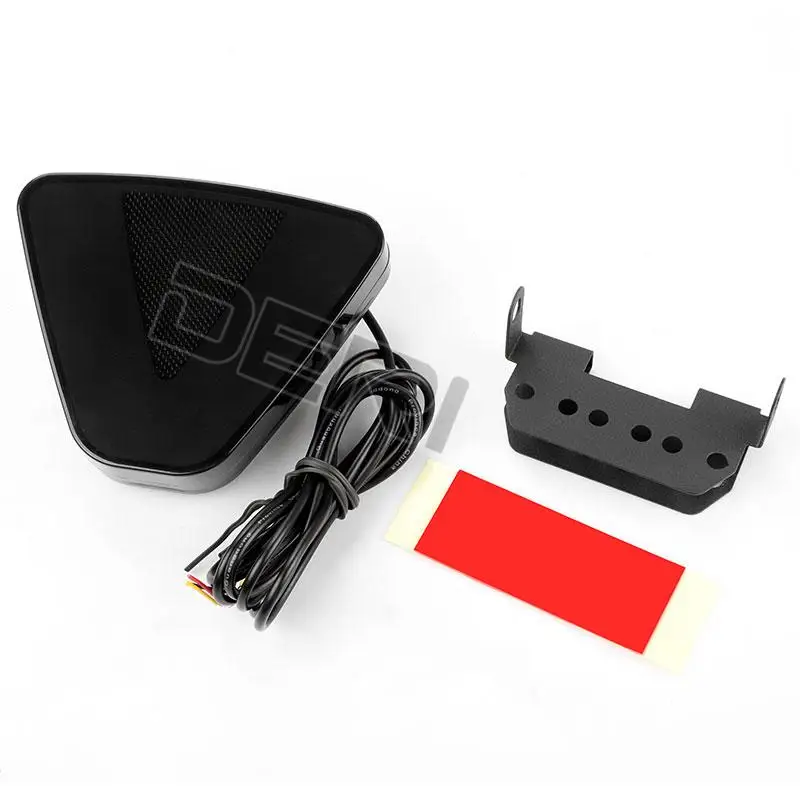 DERI LED Tail Light Flashing Brake Lamp Flicker Effect Indicators Rear Stop Lamp For Pickups Trucks SUVs ATVs Trailers Universal