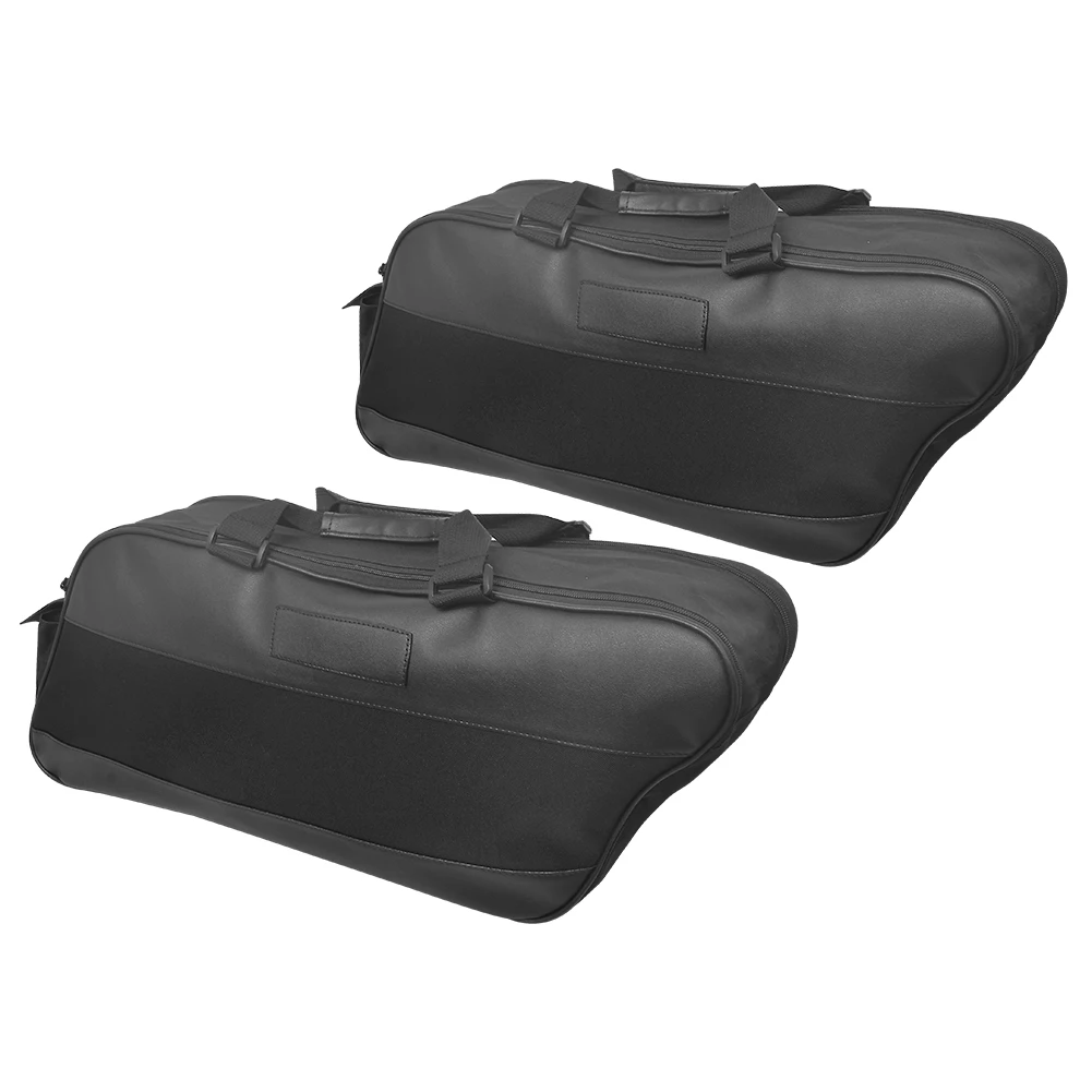 Motorcycle Saddle Bag Luggage Rack Liner Saddlebag For Harley Touring Road King Electra Street Glide Ultra Tour FLTR FLHX 93-23