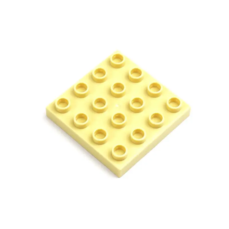 4 Plate 4 x Building Blocks Big Size Two-sided Baseplate Compatible with Lego Duplo Bricks MOC Children Birthday Toys smile
