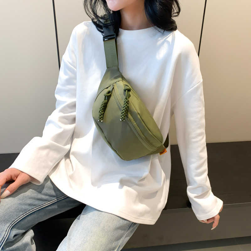 2024 new bag women's dumpling bag women's waist bag chest bag personalized shoulder bag crossbody bag