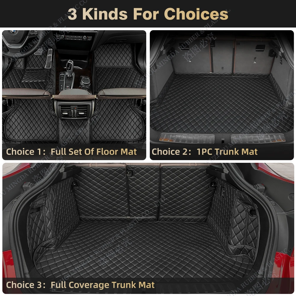 Car Trunk Mat For Dongfeng Forthing T5 EVO 2021 2022 2023 Car Floor Mat Cover Carpet Pad Accessories Auto Interior Decoration
