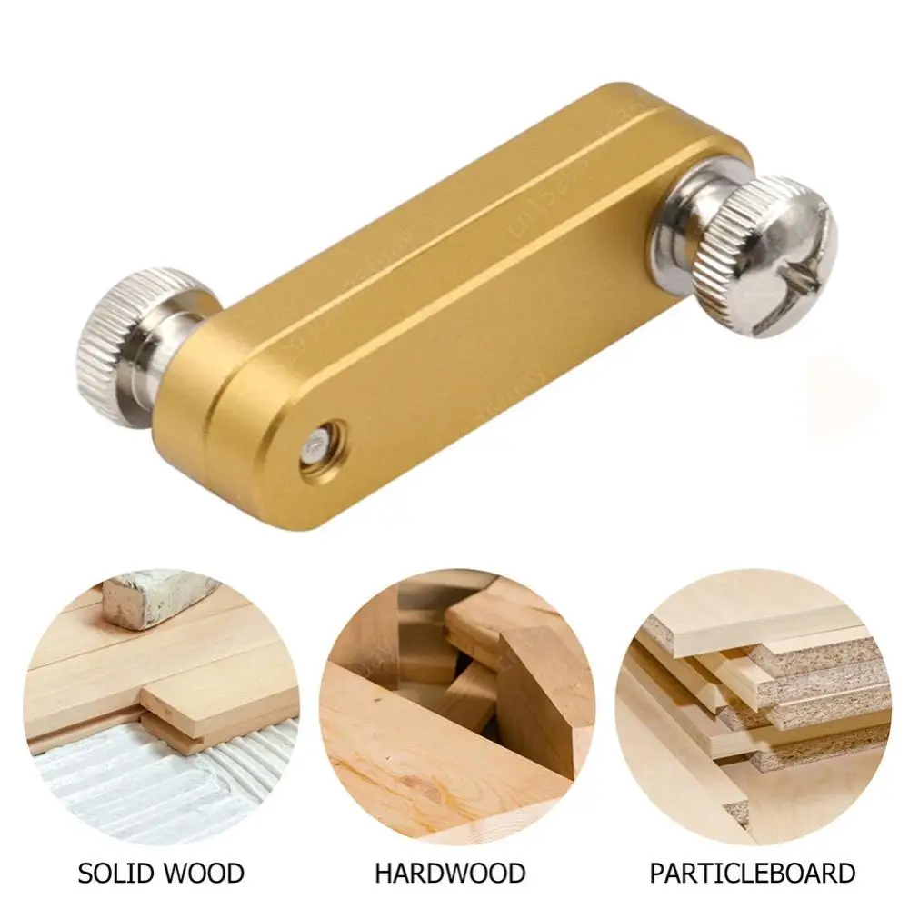 PCS Ruler 1-10 Steel ddmysmile Positioning Block Angle Scriber Line Marking Gauge Aluminum Alloy Adjustable Ruler Positioning Limit Block Smile