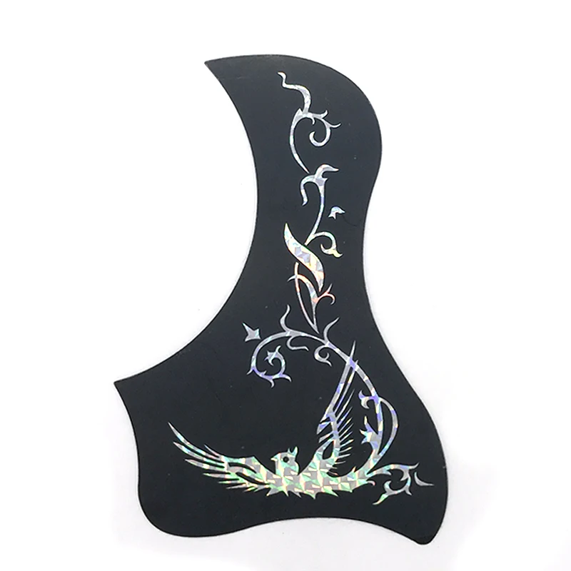1Pcs Phoenix Flower Bird Pattern Acoustic Guitar Pickguard Pick Guard Sticke Stringed Instruments Guitar Parts & Accessories