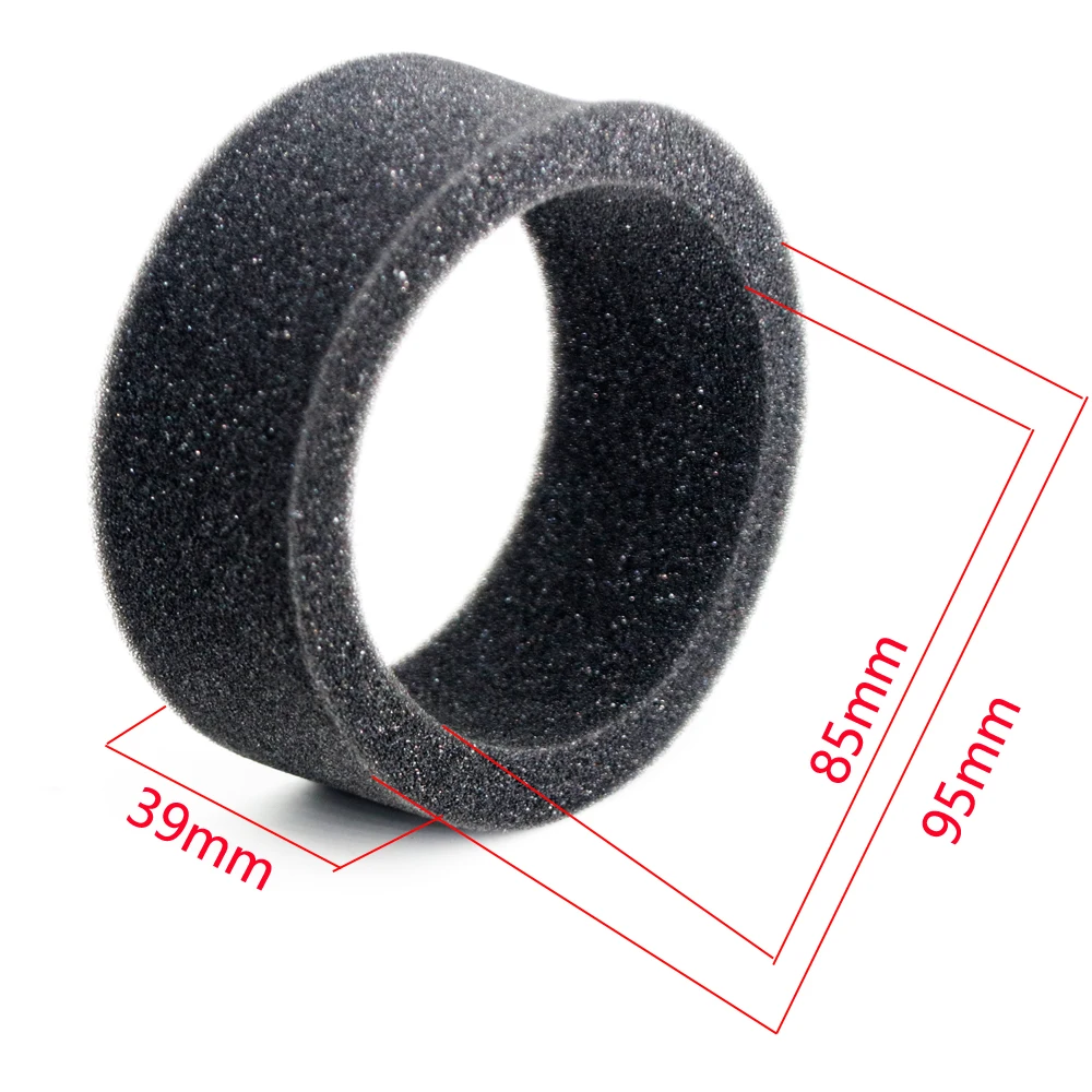 4pcs 3.2" Tire 110mm Width 44mm Sponge for RC 1/8 Off Road Buggy HSP Redcat HPI Losi Ofna Kyosho MP9 Hobao Hyper Wltoys Redcat