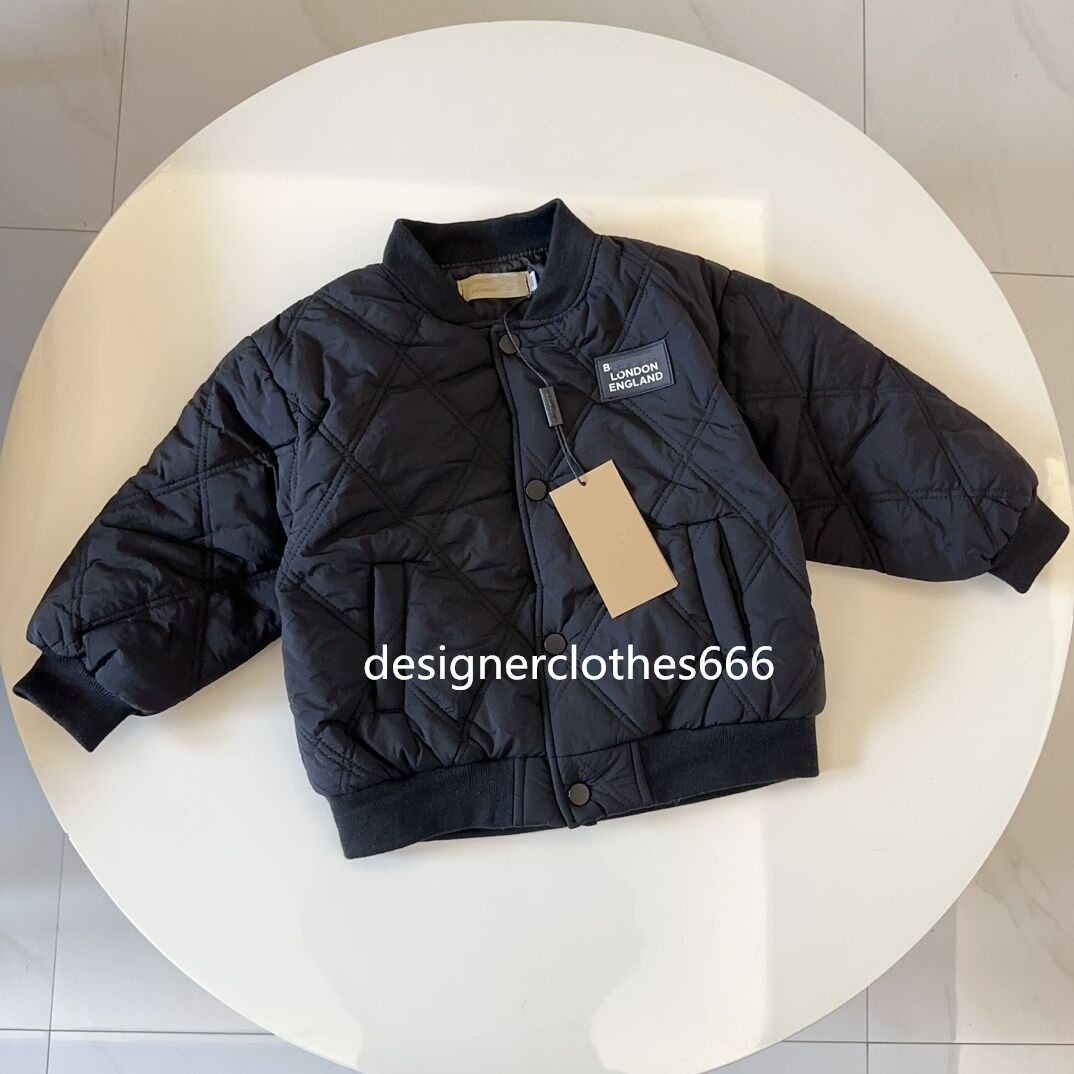 Winter kids Brand Down jacket Quality Fashion Children's Boys Girls Jacket Designer Down jacket Fashion warm windproof jacket Sport coat size 90-160cm B3