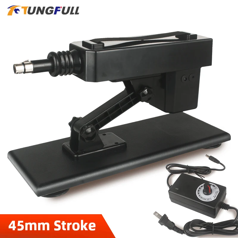 Telescopic Linear Motor Stroke 45mm Reciprocating Motor with Remote Controller 3XLR Reciprocating Mechanism Motor