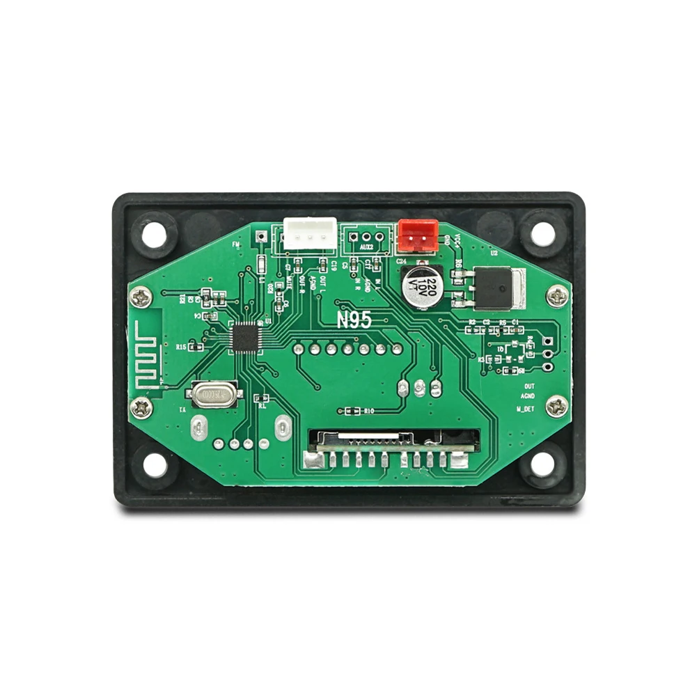 Car Audio USB TF AUX FM Radio Module MP3 Music Player Speaker DC 7V-12V Bluetooth 5.0 MP3 WMA Decoder Board with Remote Control