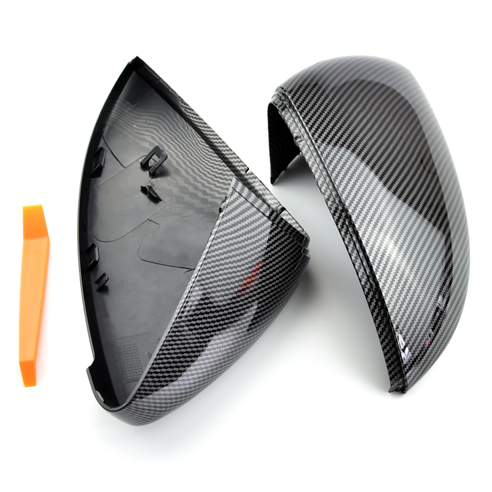 Wing Side Mirror Cover Rearview Mirror Cap Fit For 2014-2018 VW Golf 7 GTI 7 Car Accessories Replacement cc200