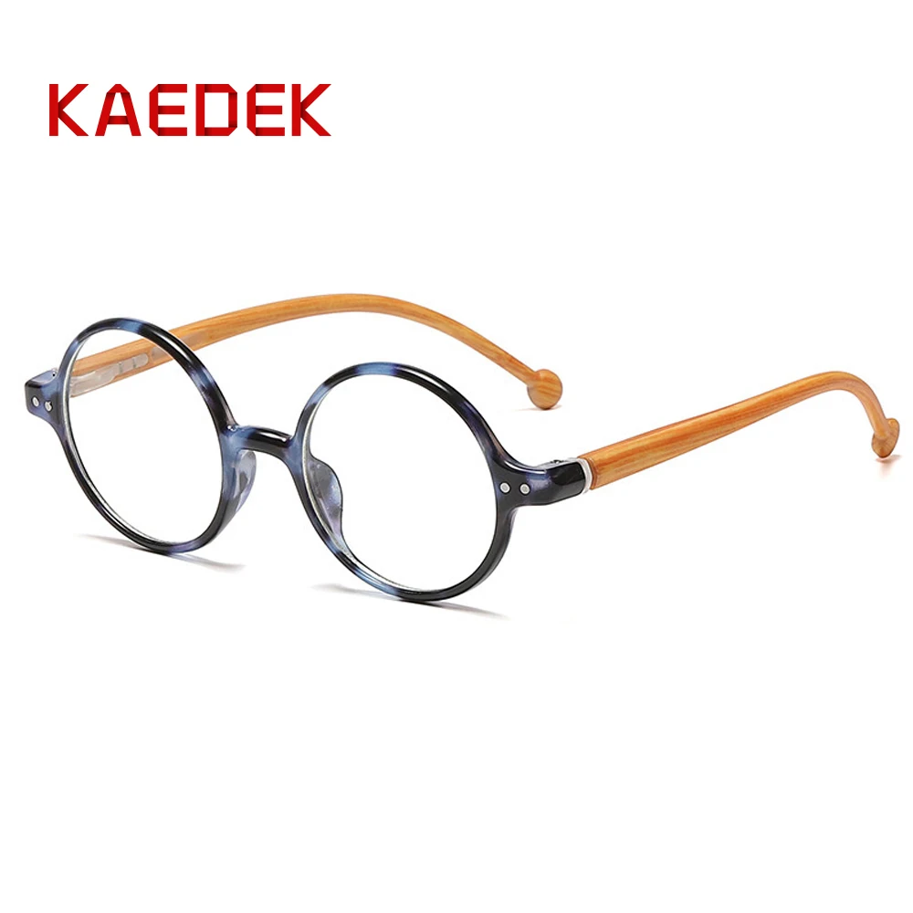 Glasses KAEDEK Round Reading Ultralight Small Frame ddmysmile Presbyopic Eyeglasses Blocking Blue Light Hyperopia Eyewear +1.0..+4.0 Gafas Smile +