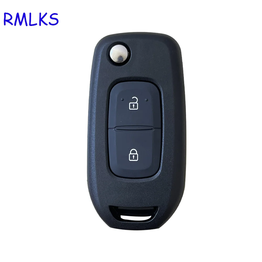 Car Remote New Replacement Key Folding Flip Remote Key Shell Case Fob 2 3 Buttons for Renault Kadjar Koleos 2017 smile