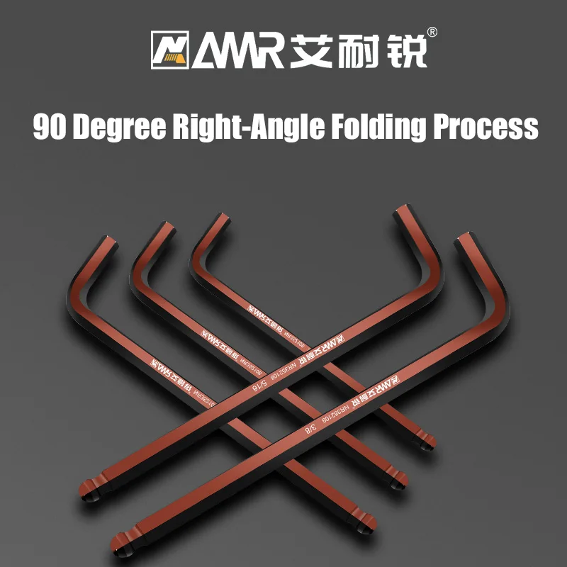 9pcs Allen Wrenches 2025 Sets Long Arm new Ball End Inch (Standard) SAE Hex 1/16inch-3/8inch S2 Steel