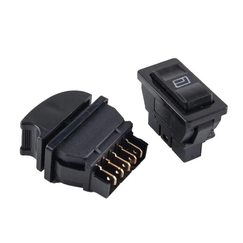Electric Car 1PCS Universal Power Window Switch Lifter Controller Control Window Regulator Switch Accessories 5 Pins DC 12V smile