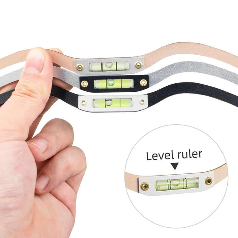 Microblading Permannet 2025 Makeup Bow and Arrow Line Ruler new Black Measuring Brow String Pre Inked Tattoo PMU for Mapping